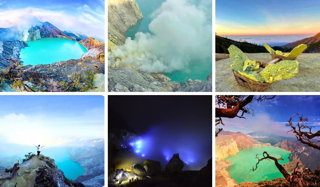 Восхождение на вулкан Иджен и встреча рассвета (1 день)