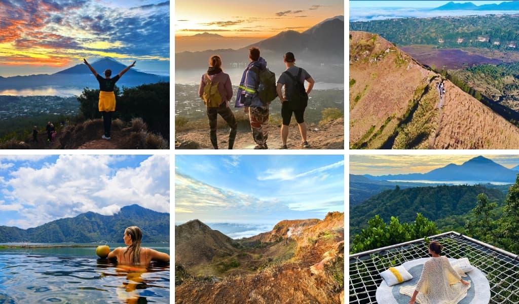 Вулкан Батур и горячие источники (1 день)